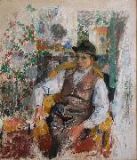 Rik Wouters Portrait of Ernest Wijnants oil